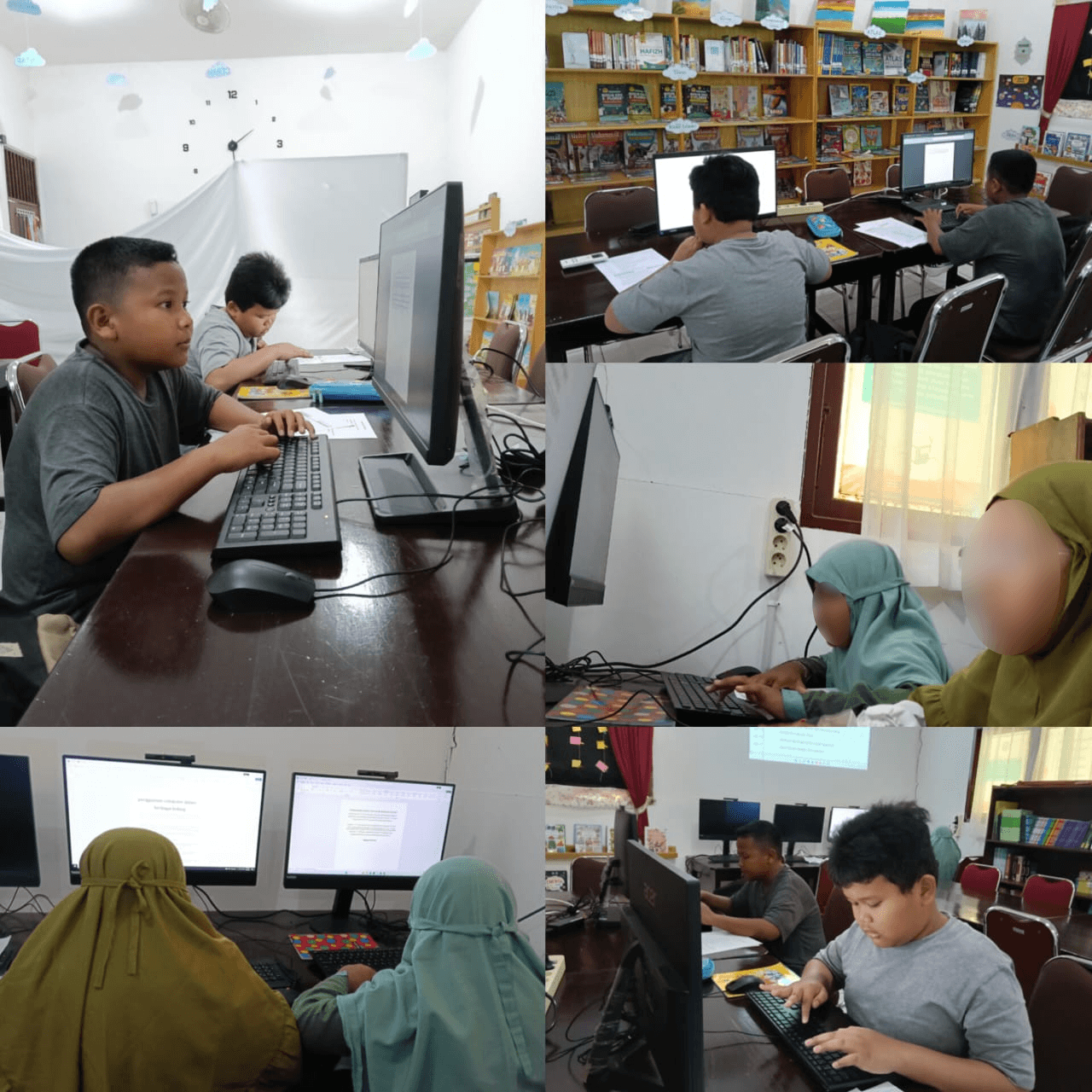 belajar di Lab Komputer